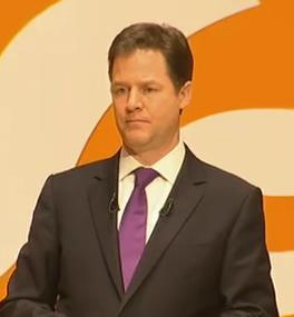 Nick Clegg at NewcastleGateshead conference 2012