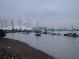 Millennium Dome and the River Thames from the east. (photography: Matt Raines)